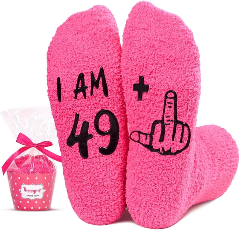 50th Birthday Gift Socks for Men and Women