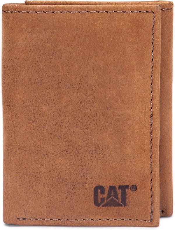 Men's Leather Trifold Wallet