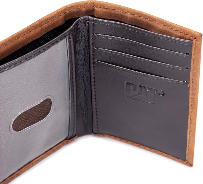 Men's Leather Trifold Wallet