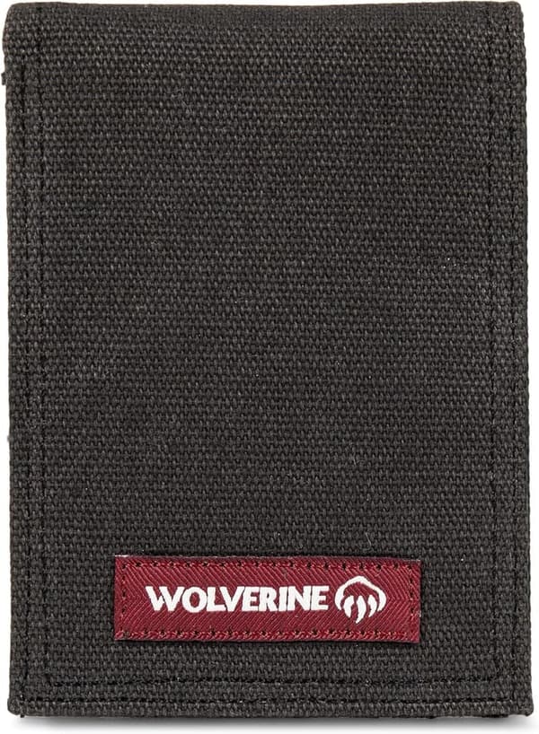 Men's Slim Wallet with RFID Protection and Money Clip