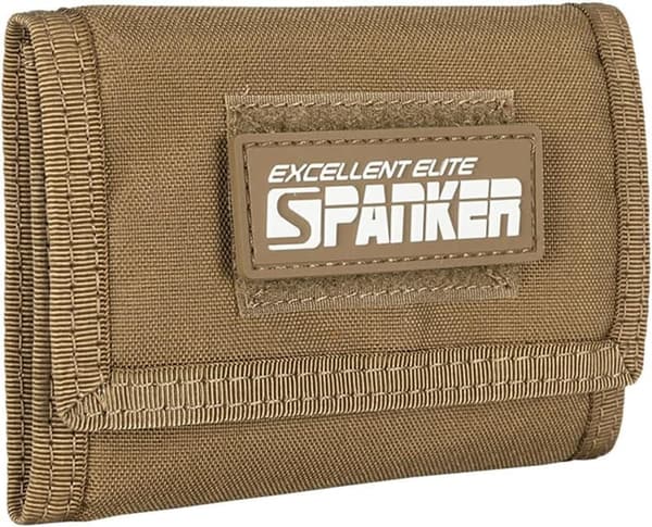 Tactical Nylon Trifold Wallet for Men with Coin Pocket
