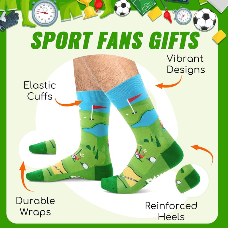 Outdoorsman Funny Socks for Men & Women - Great Christmas Gift