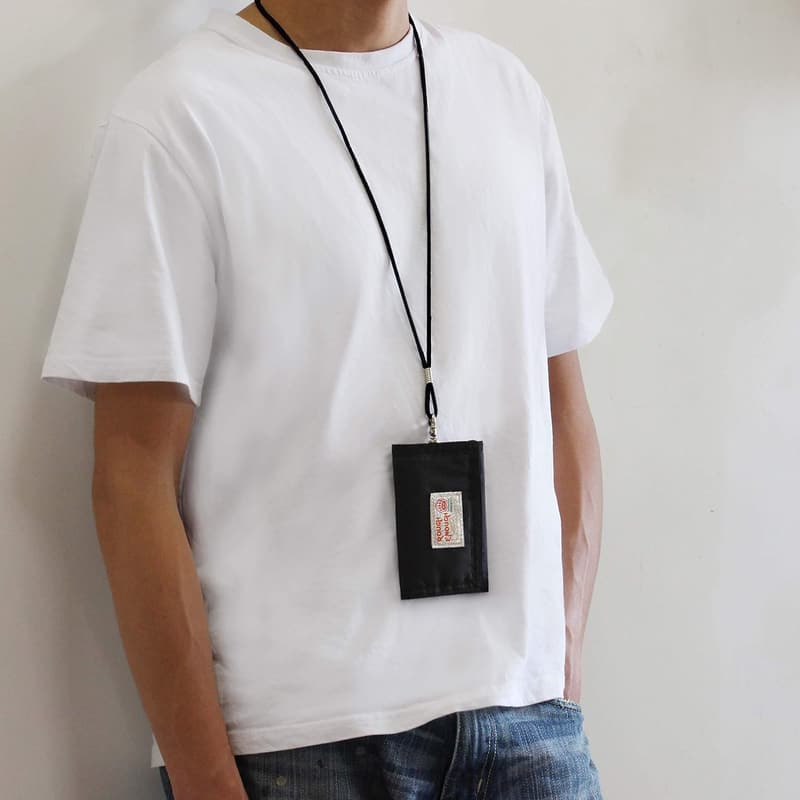 Boys' Soft Nylon Wallet with Zipper Coin Pocket & Lanyard