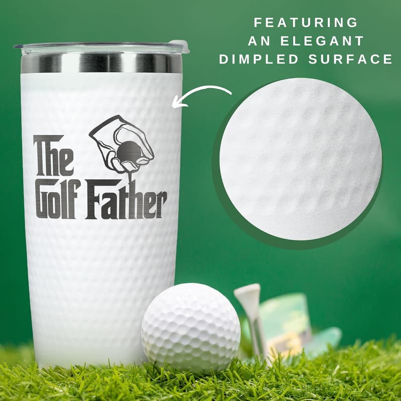 Father's Day Golf Gift - Funny 20 Oz Stainless Steel Tumbler