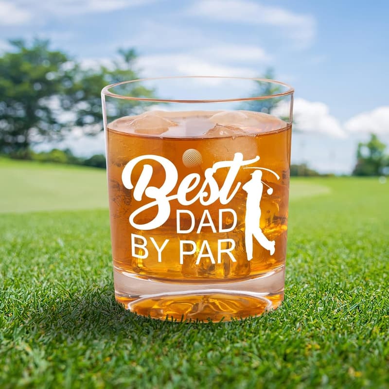 Father's Day Golf Whiskey Set for Dad – Perfect Gift for Golfers