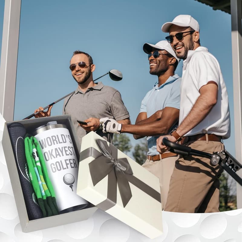 Funny Golf Towel & 20 oz Tumbler - Gifts for Him