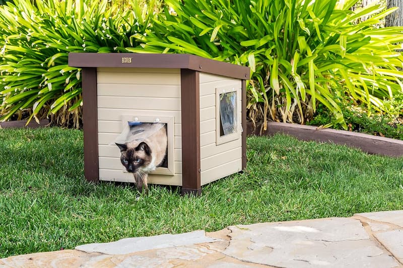 ECOFLEX® Albany Outdoor Cat House for Multiple Cats