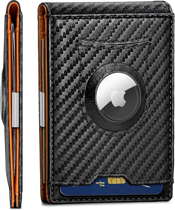 Slim RFID-Blocking Leather Wallet for Men - Gift-Ready