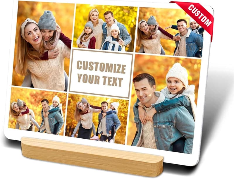 Personalized Metal Collage Prints for Family and Friends