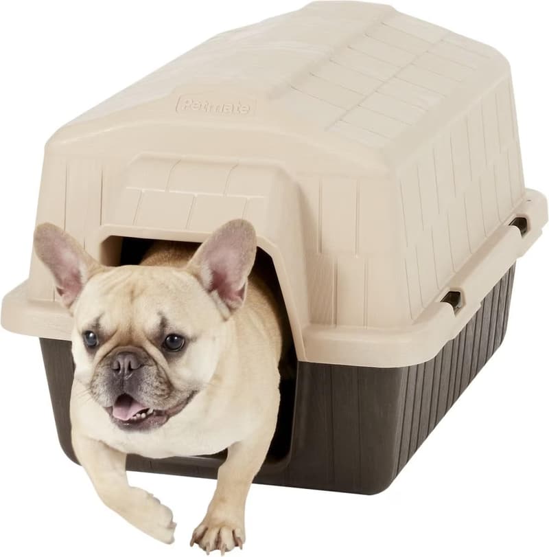 Extra Small Outdoor Dog House for Pets Up to 15 lbs, Made in USA