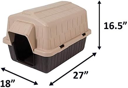 Extra Small Outdoor Dog House for Pets Up to 15 lbs, Made in USA
