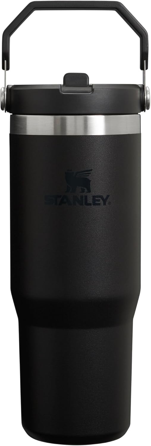 Stanley IceFlow 30oz Stainless Steel Tumbler - Black, Vacuum Insulated