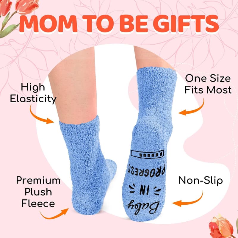 Maternity Socks for Expecting Moms - IVF Journey Gifts