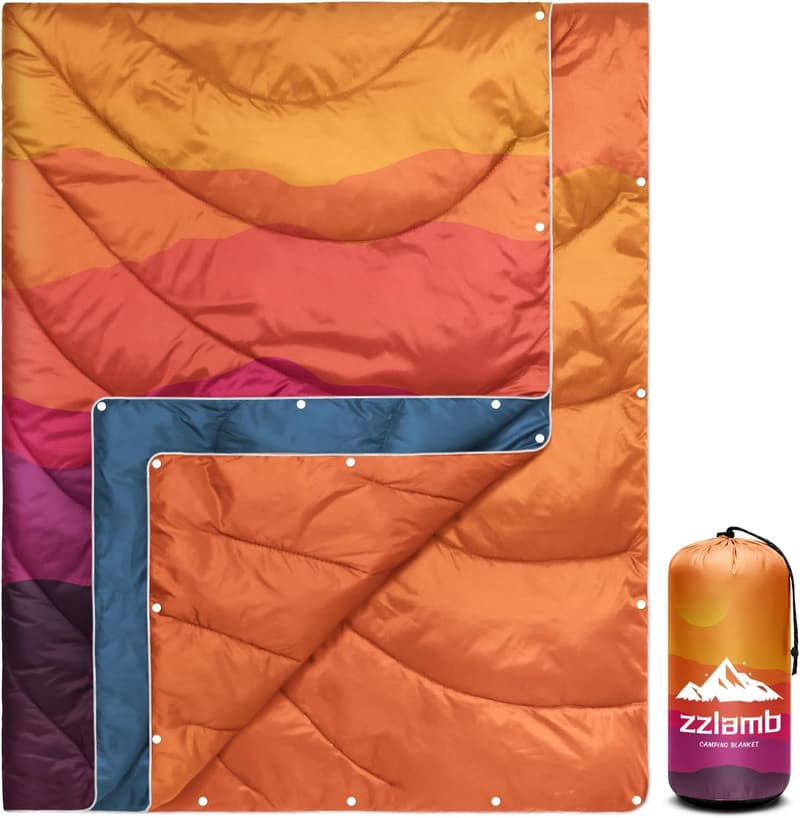 Lightweight Outdoor Travel Blanket – Cozy Down Alternative
