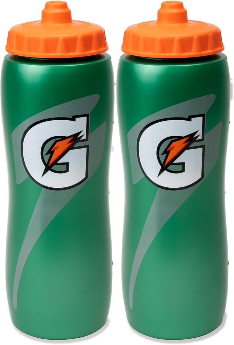 Gatorade 32 oz Easy Grip Sports Water Bottles - Pack of 2