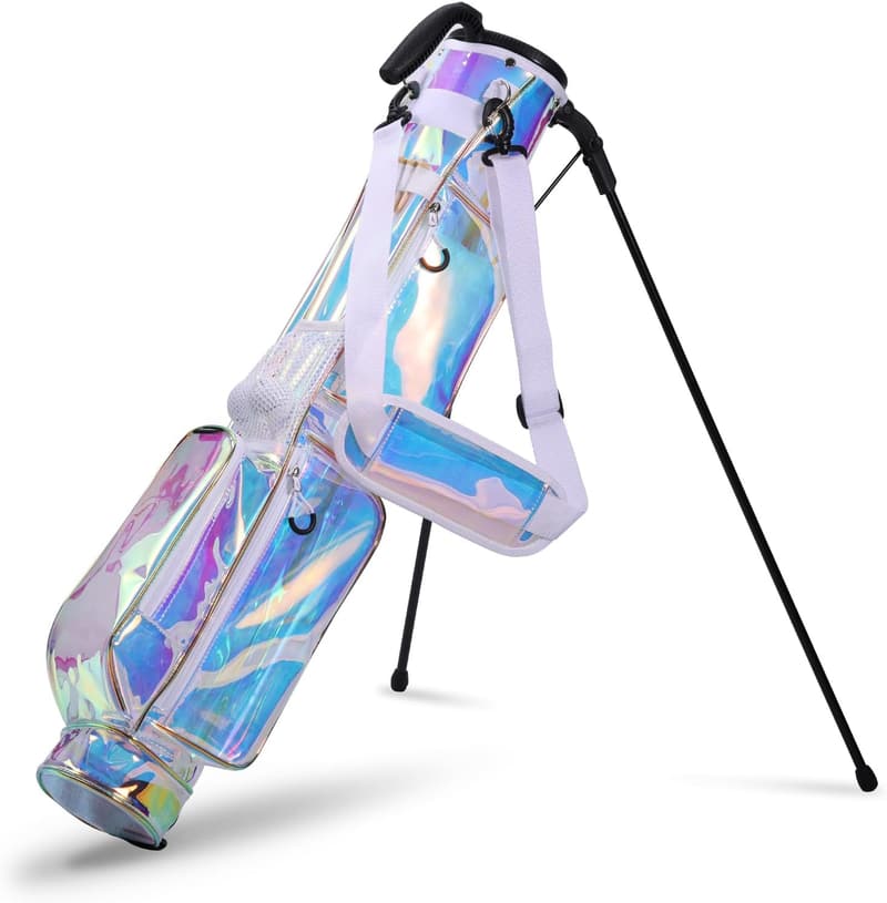 Lightweight Golf Stand Bag with Adjustable Strap for 3-7 Clubs