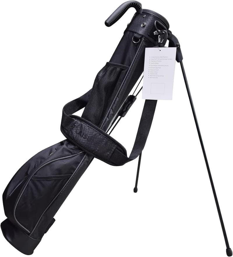 Lightweight Waterproof Golf Stand Bag with Rain Cover