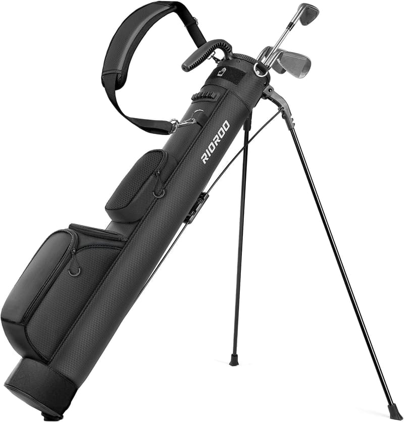 Lightweight Golf Stand Bag with Cooler Pocket & 7 Club Capacity