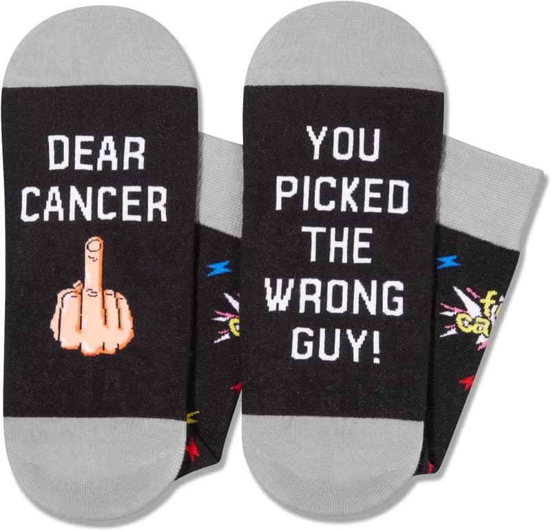 Breast Cancer Awareness Socks for Women - Inspirational Gift