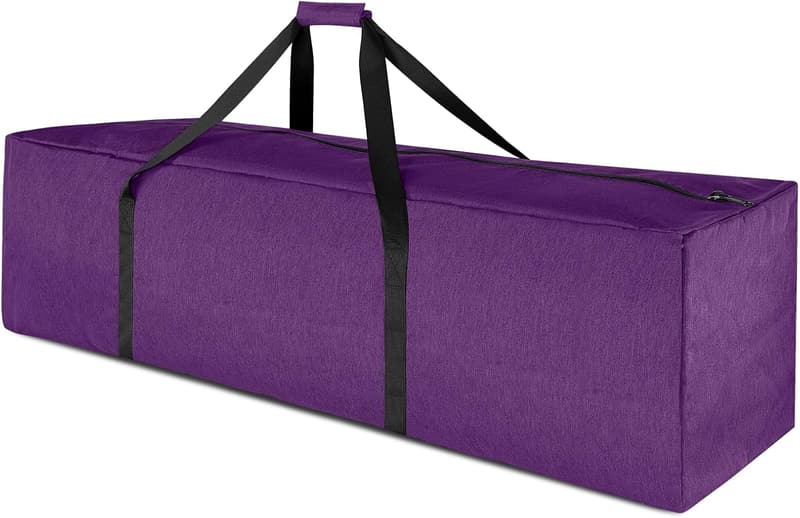 Extra Large Waterproof Zippered Duffel Bag for Travel & Sports