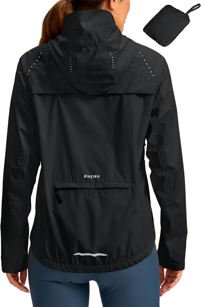 Lightweight Women's Waterproof Cycling Rain Jacket