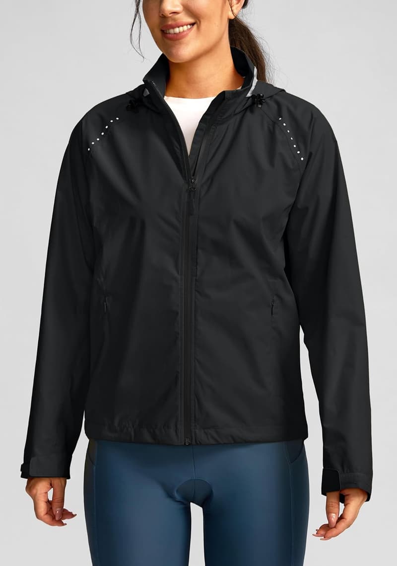 Lightweight Women's Waterproof Cycling Rain Jacket