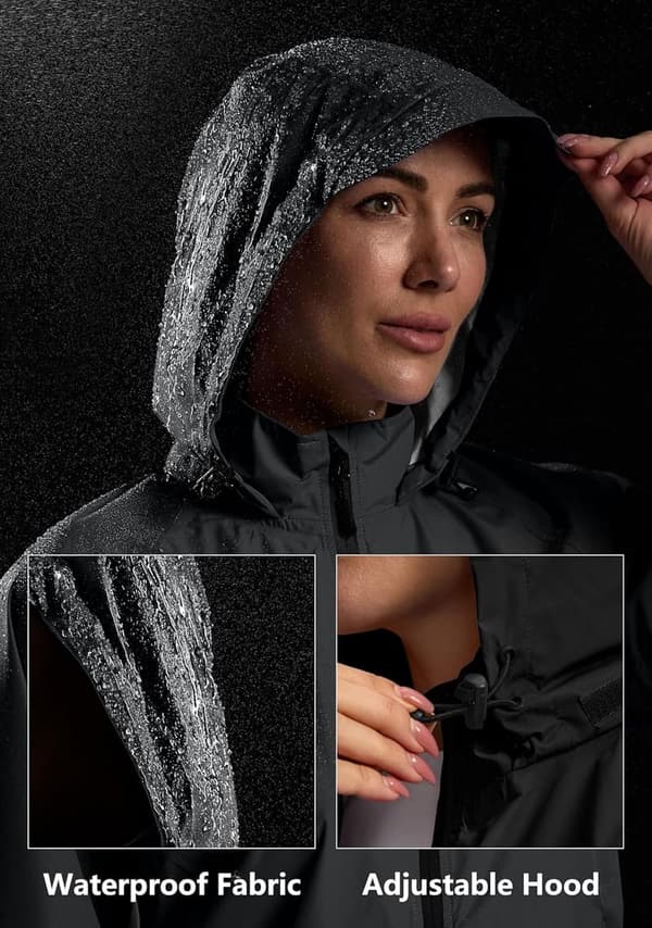 Lightweight Women's Waterproof Cycling Rain Jacket