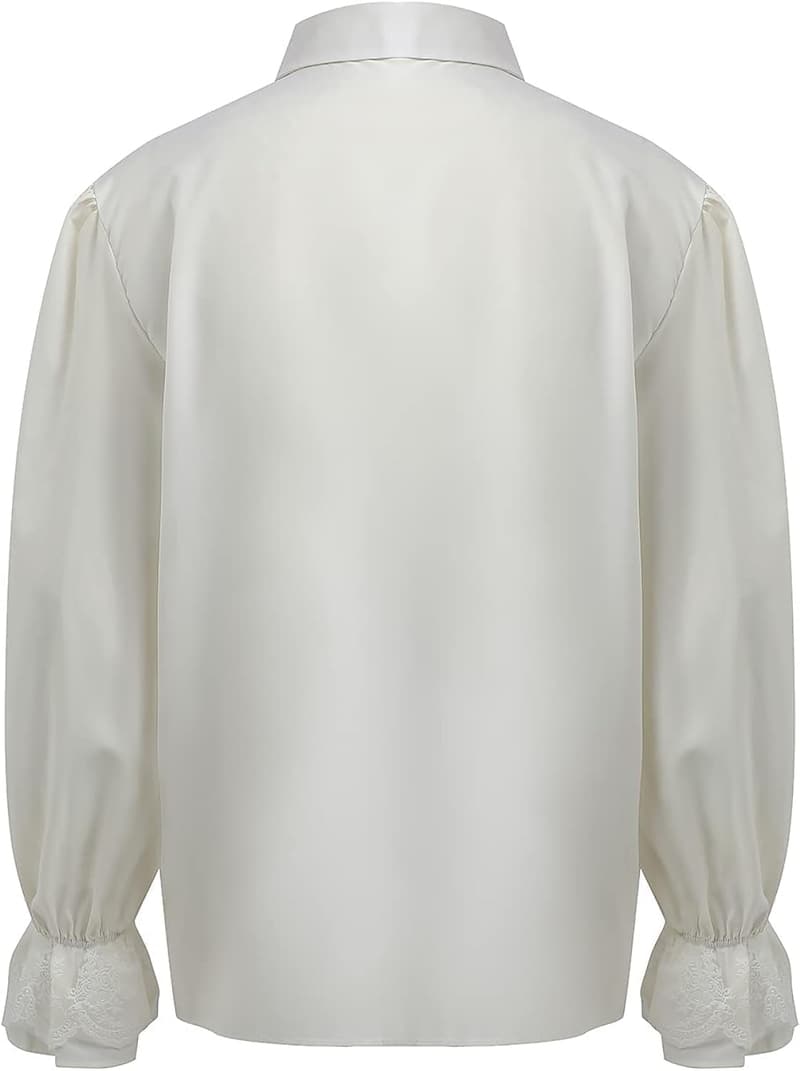 Victorian Steampunk Pirate Shirt for Men - Medieval Costume