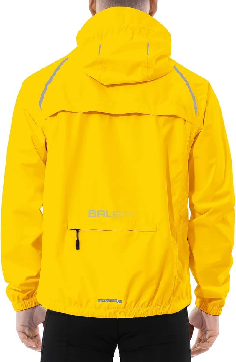 Men's Waterproof Windbreaker Jacket - Lightweight & Packable