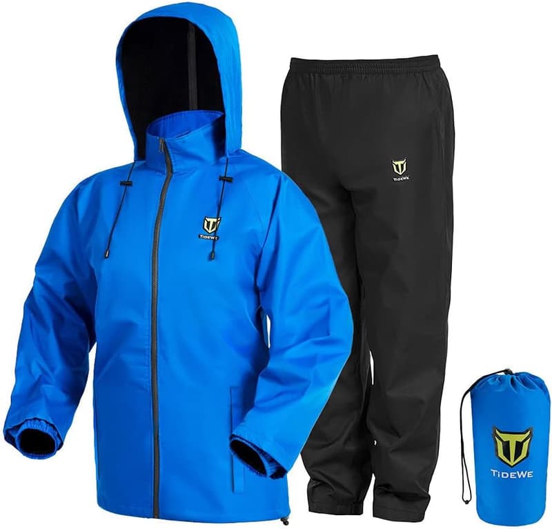 Lightweight Waterproof Rain Suit - 2 Piece Set