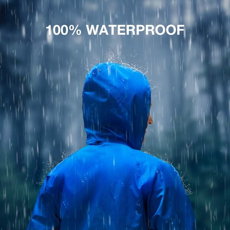 Lightweight Waterproof Rain Suit - 2 Piece Set