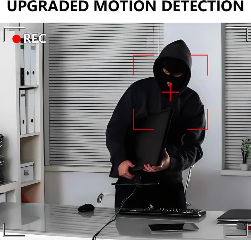1080P Small Security Camera with 64GB and Motion Detection