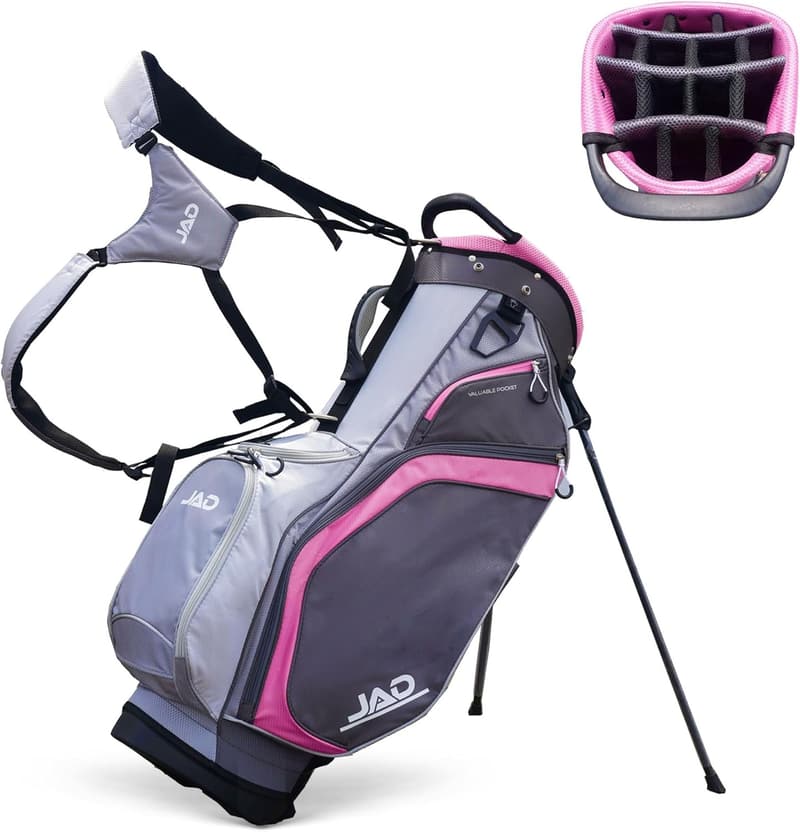 Premium Lightweight Golf Stand Bag for Men and Women - 14-Way Top