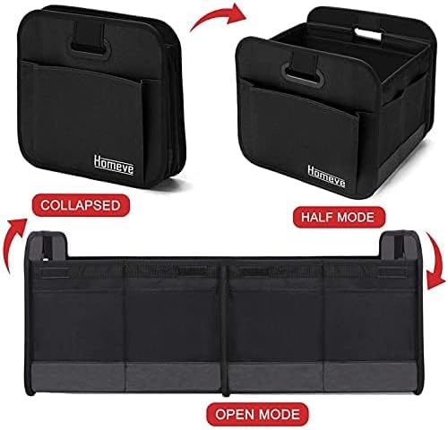 Car Trunk Organizer - Waterproof Multi-Compartment Storage