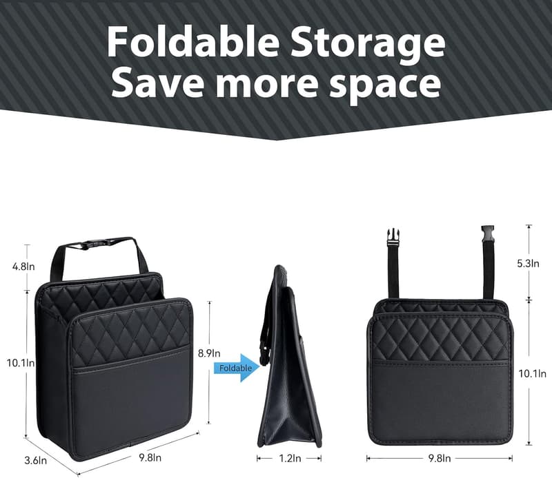 Car Seat Organizer Bag with Multi-Pockets for Travel
