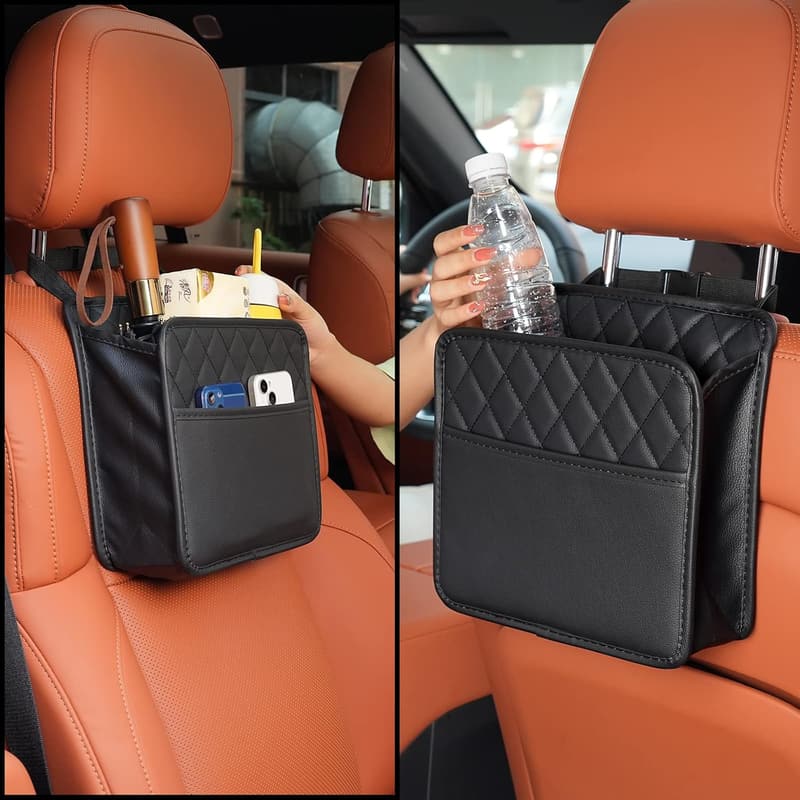 Car Seat Organizer Bag with Multi-Pockets for Travel