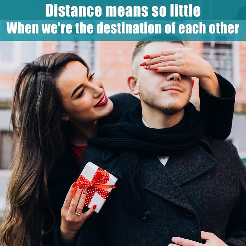 Long Distance Relationship Love Message Capsules - 60PCS Gift Set