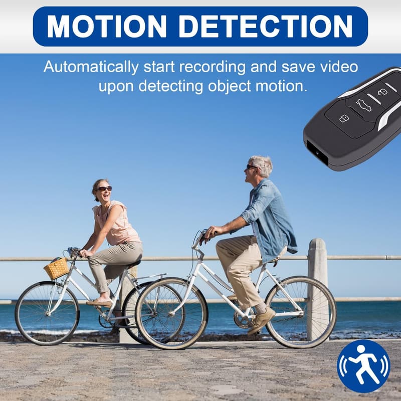 1080P Mini Body Camera with 128GB Storage for Security