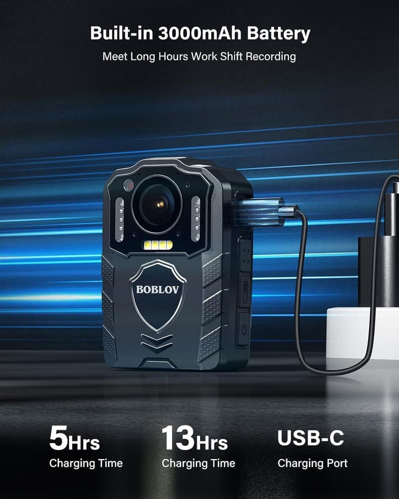 Affordable 1080P Body Cam with Night Vision for Outdoor Use