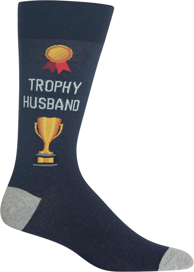 Funny Groom Crew Socks for Men - Novelty Wedding Gift