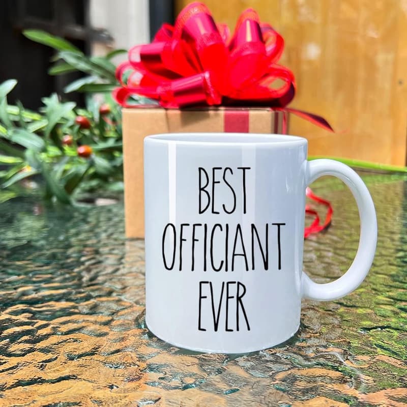 Best Officiant Ever Mug - Thank You Gift from Couple