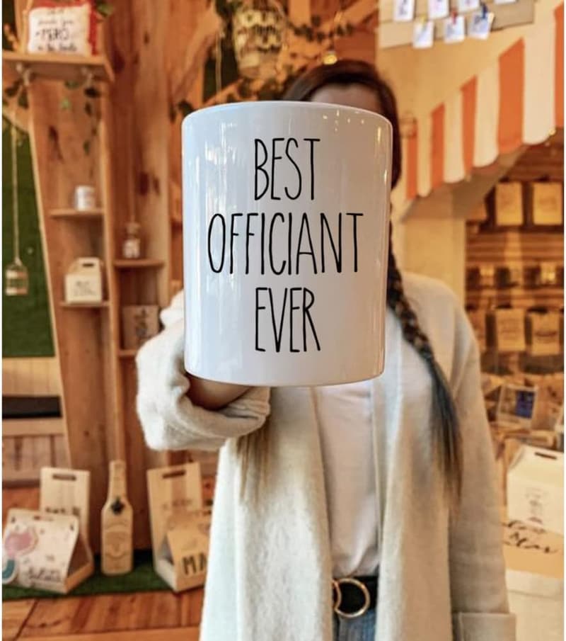 Best Officiant Ever Mug - Thank You Gift from Couple