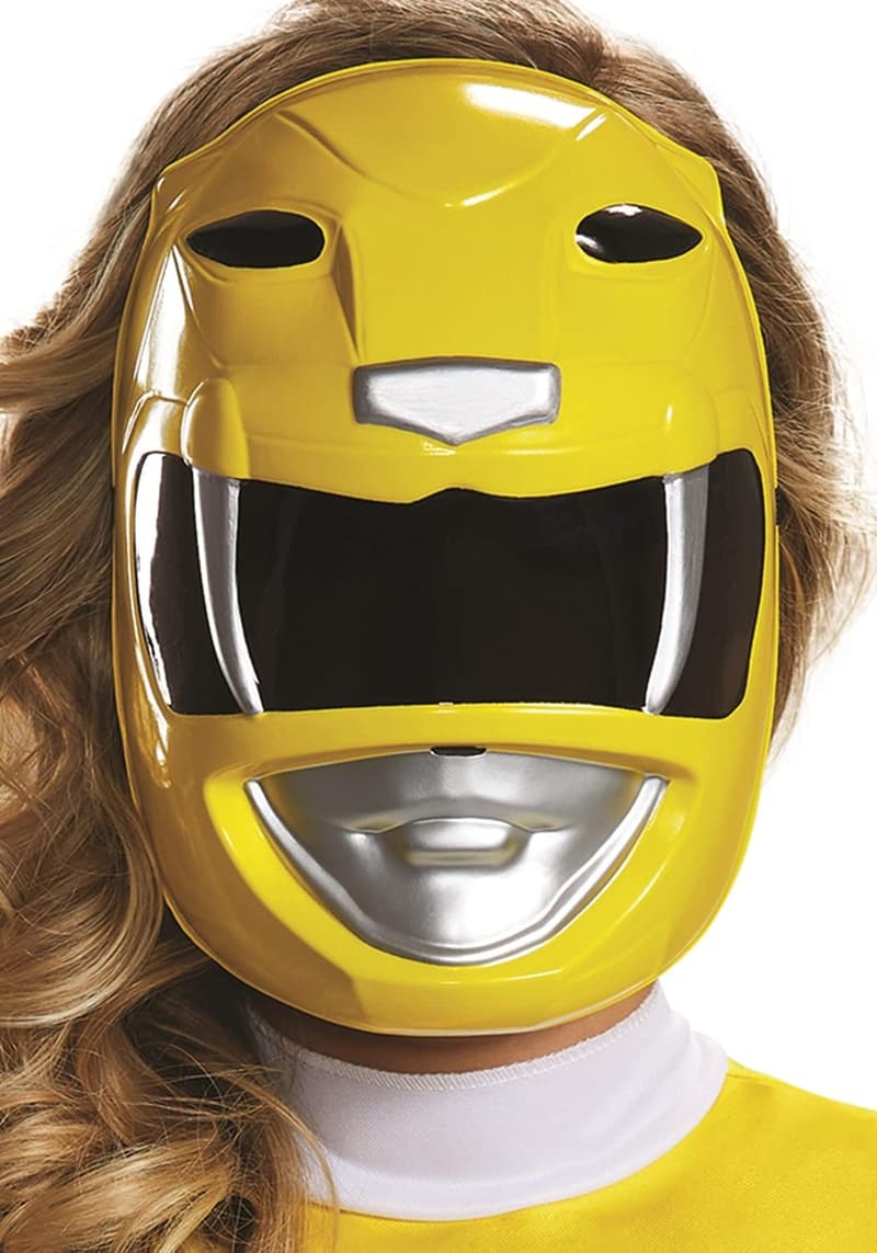 Yellow Ranger Adult Mask for Women