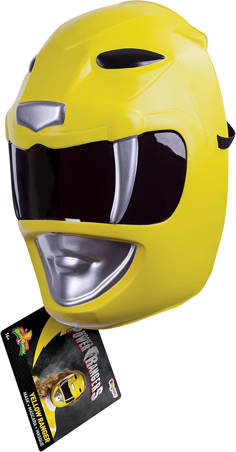 Yellow Ranger Adult Mask for Women