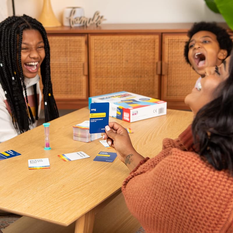 Guess the Gibberish Card Game for Families – 400 Cards, Ages 12+