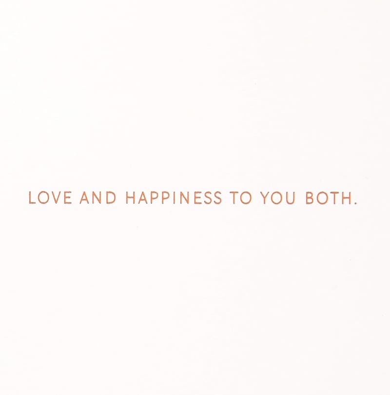 Gay Couple Wedding Card with Bow Ties