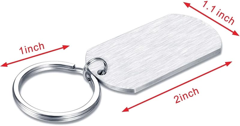 Wedding Day Keychain for Bride and Groom