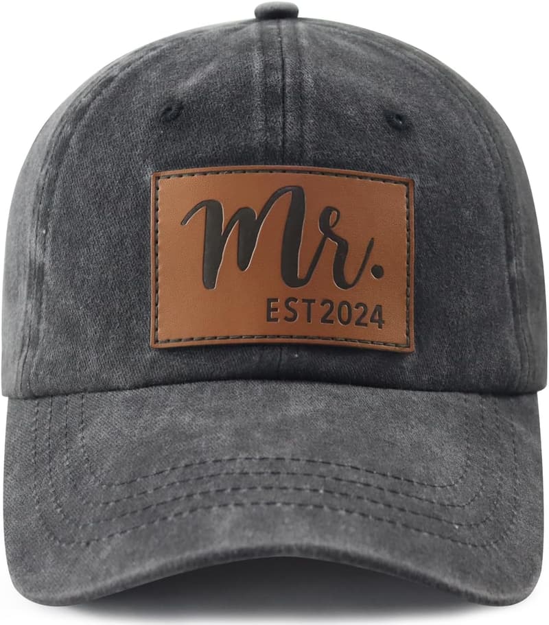 2024 Mr. and Mrs. Adjustable Cotton Baseball Caps