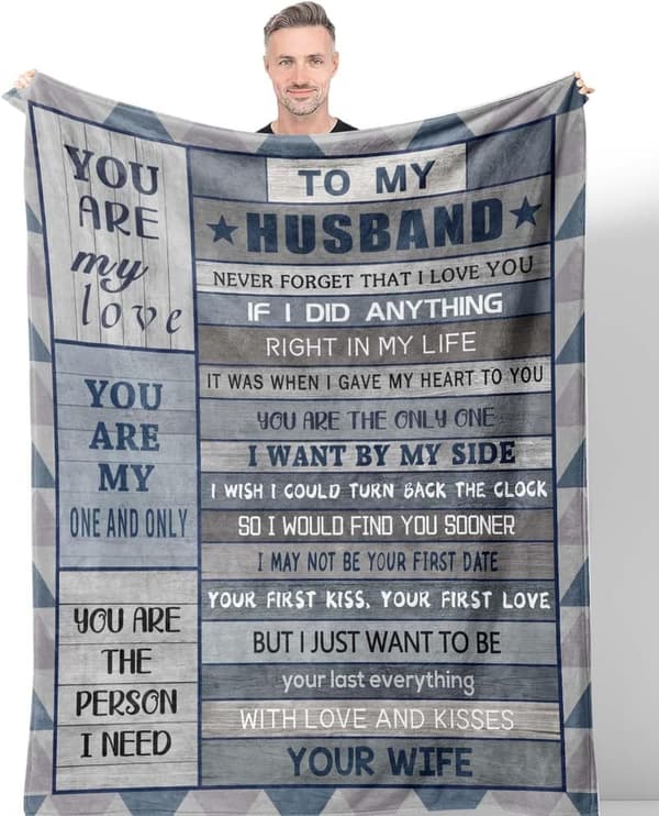 Husband's Birthday Blanket, 60