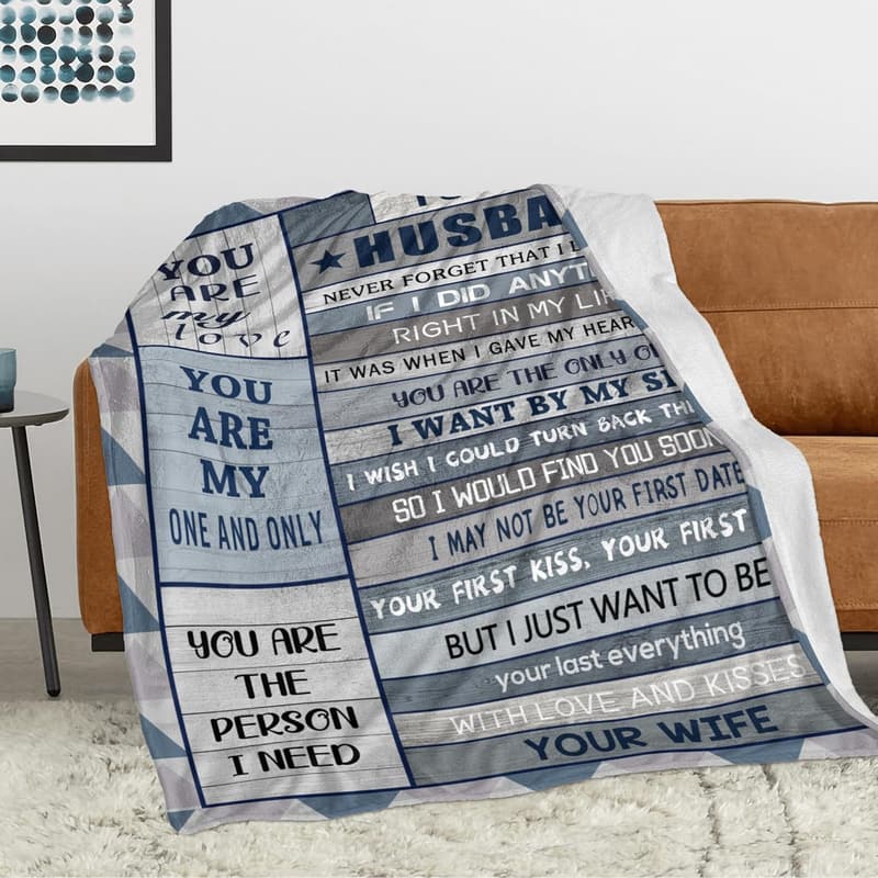 Husband's Birthday Blanket, 60